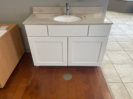 48"x21" Aspect® Vanity with Classic Marble Countertop